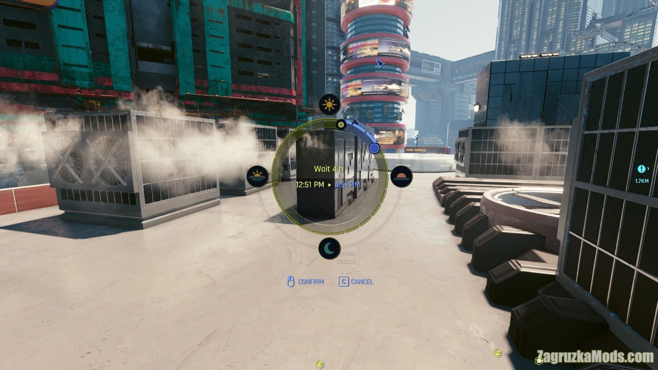 Immersive Timeskip v2.1 for Cyberpunk 2077 Immersive Timeskip v2.1 for Cyberpunk 2077