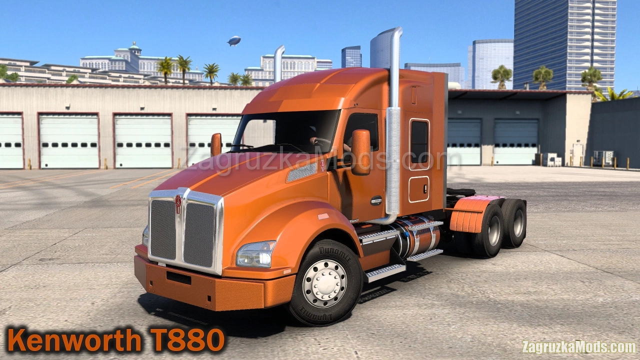 Kenworth T880 Truck + Interior v1.2 (1.53.x) for ATS