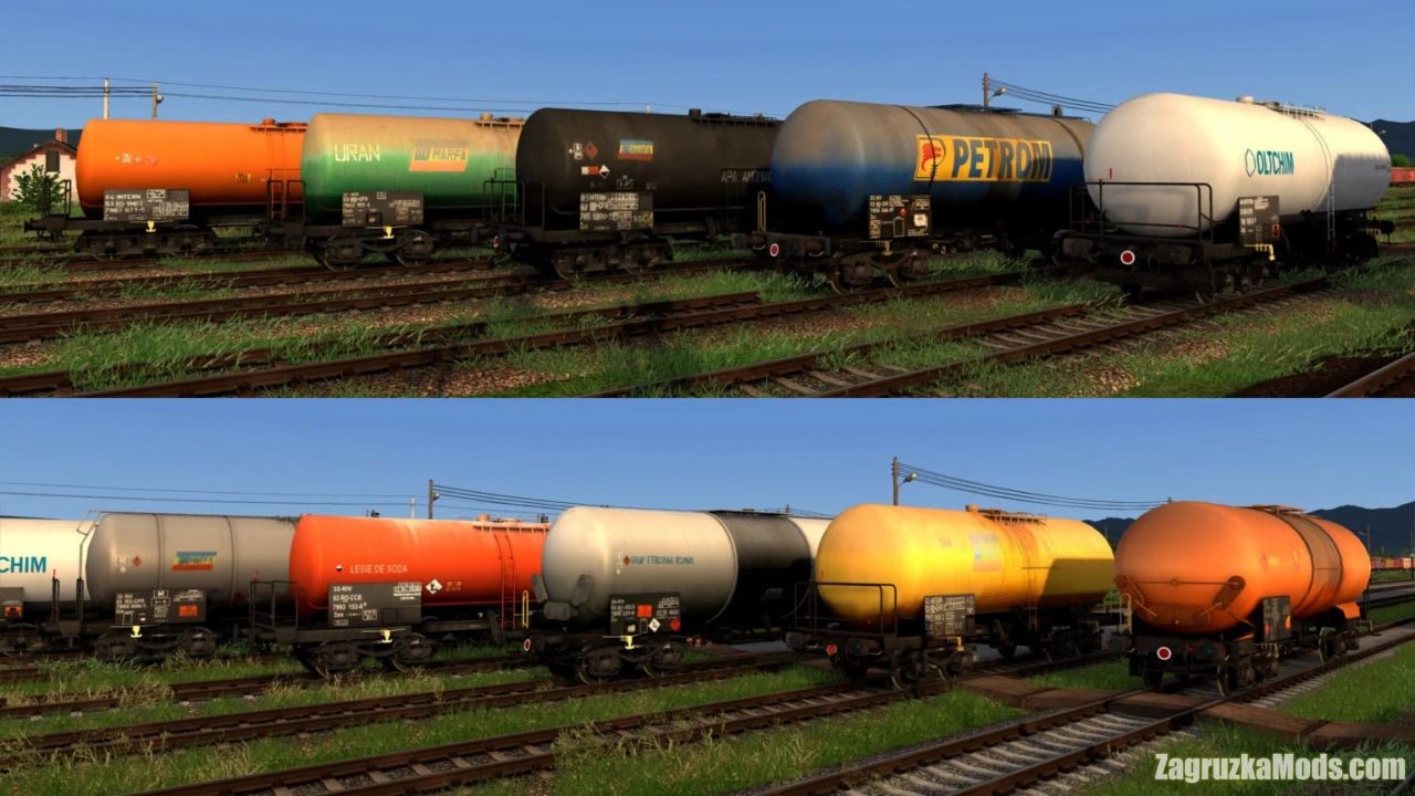 Romanian Mega Pack Freight Wagons v1.0 for TSC