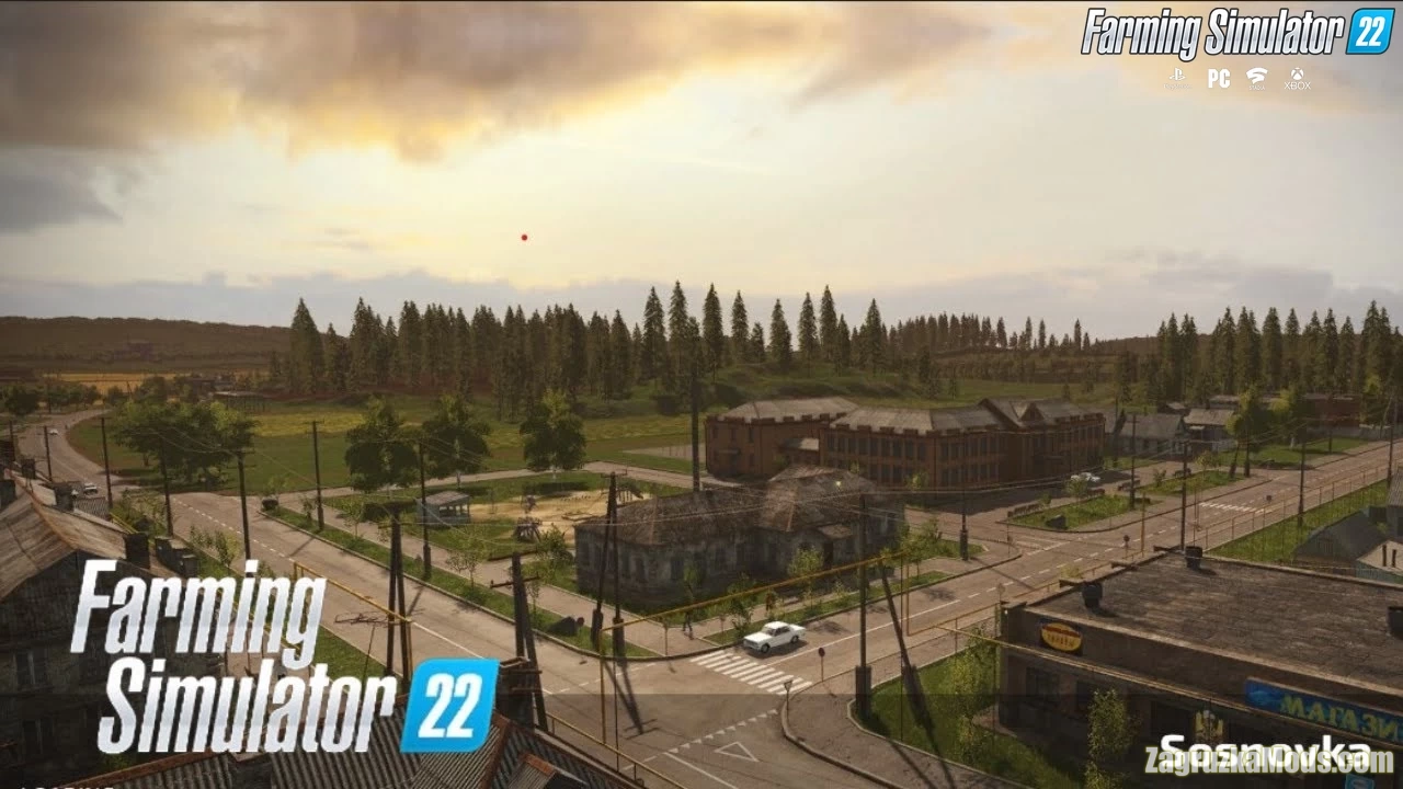 Sosnovka Map v1.0.4 By Puma 145 for FS22