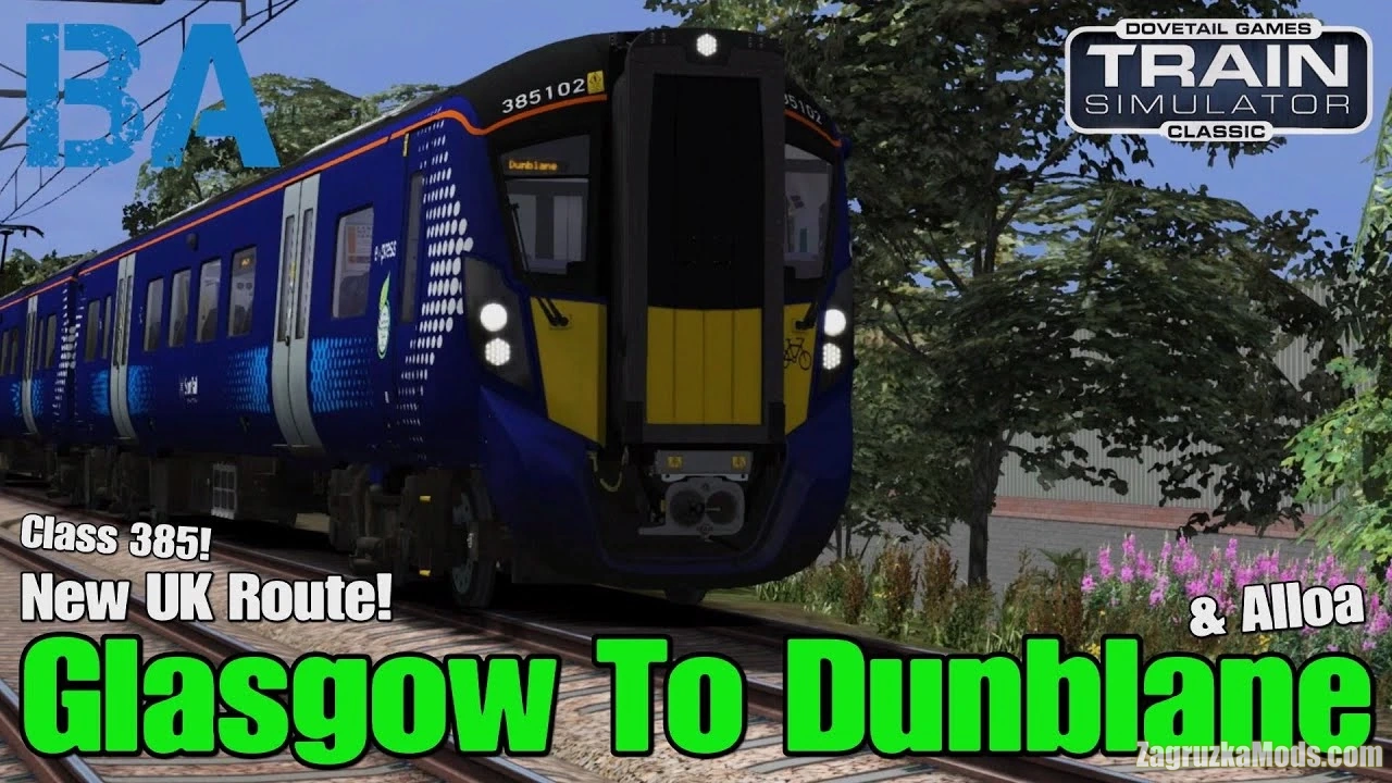 Glasgow to Dunblane and Alloa Route v1.0 for TSC