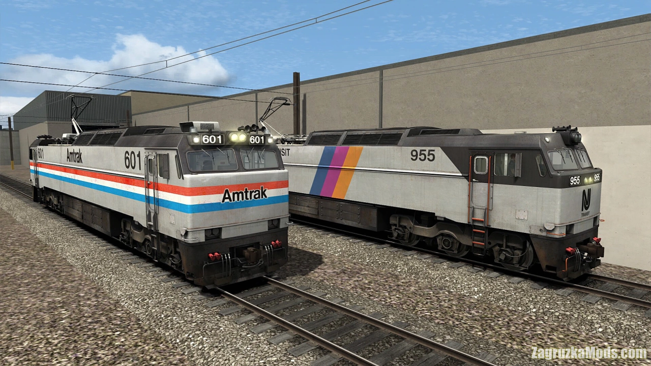 E60 Electric Locomotive Add-On v1.0 for TSC