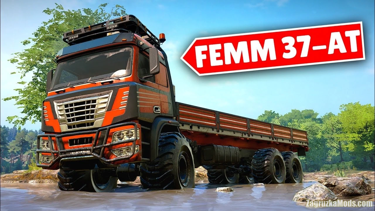 AGL FEMM 37-AT Truck Tweaks v1.0.1 for SnowRunner