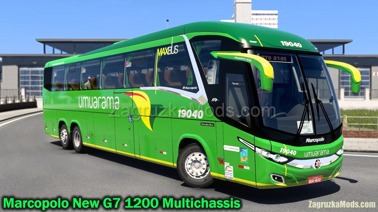 Marcopolo New G7 1200 Multichassis Bus v3.0 (1.49.x) for ETS2