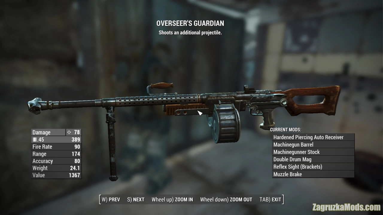 Extended Weapon Mods v1.7 for Fallout 4