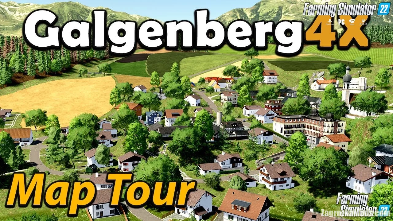 Galgenberg4x Map v1.0.0.3 for FS22