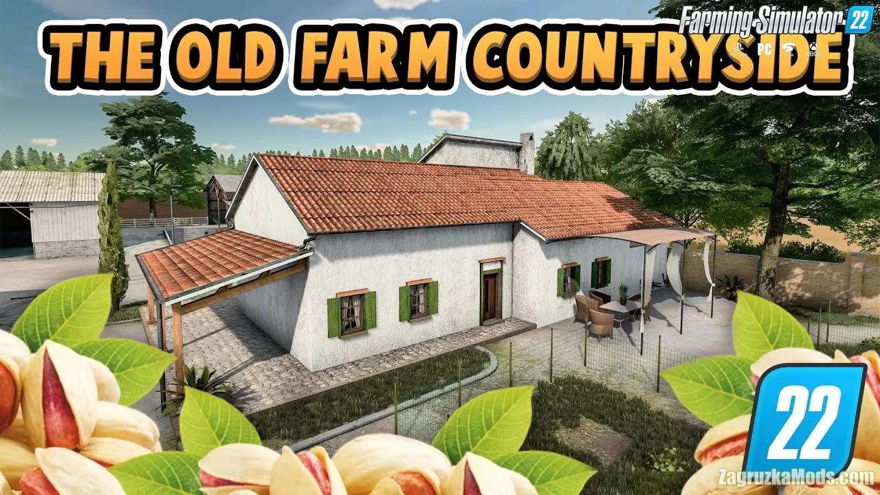 The Old Farm Countryside v1.1 By erShaba for FS22