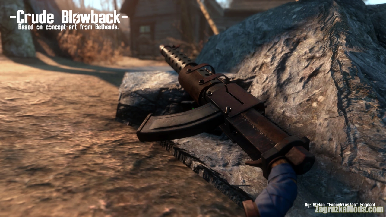 Crude Blowback Standalone v2.3 by asXas for Fallout 4