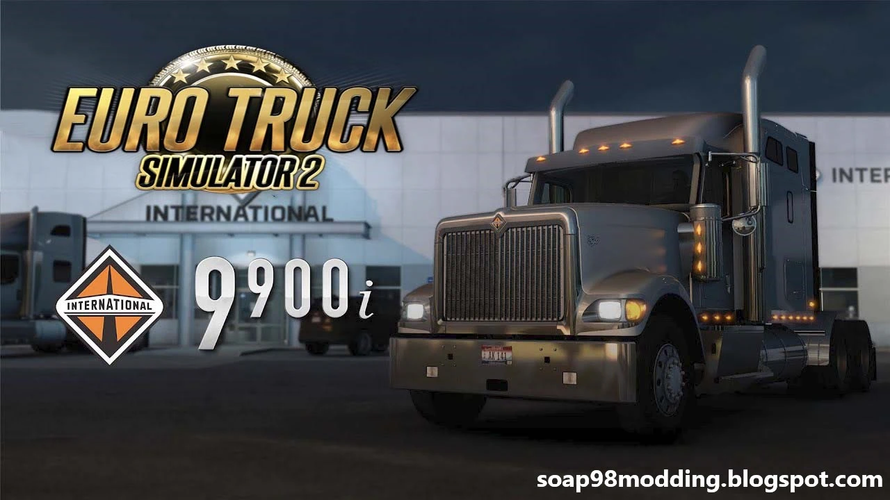 International 9900i Truck v1.4.6 By Soap98 (1.50.x) for ETS2