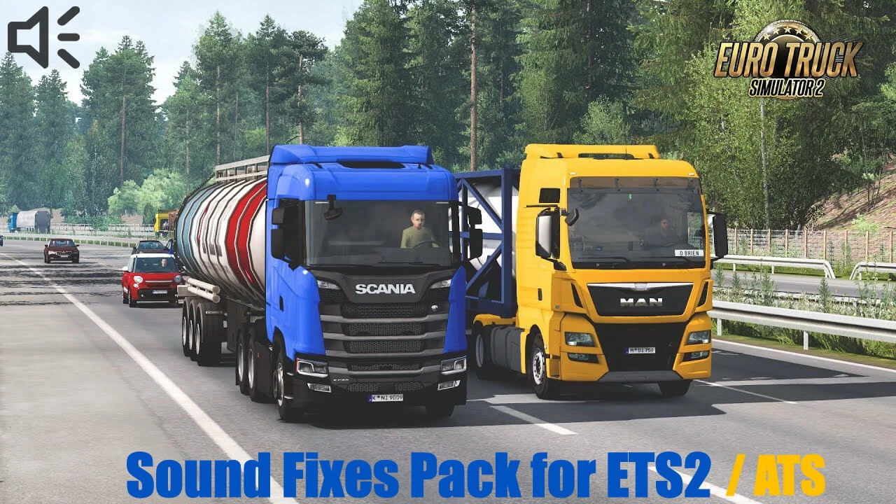 Sound Fixes Pack v26.32 for ATS and ETS2 (1.59.x)