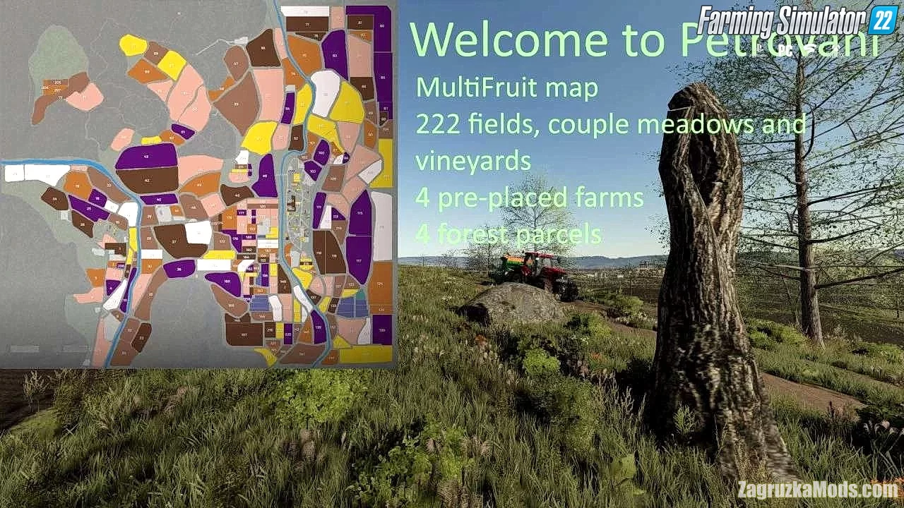 Petrovani Map v1.2.2 for FS22 Petrovani Map v1.2.2 for FS22