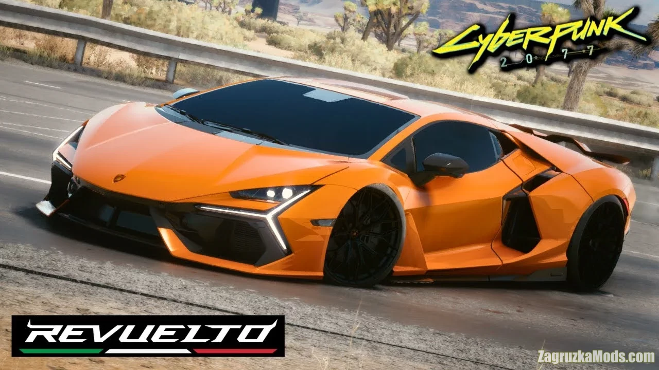Lamborghini Revuelto v1.2 for Cyberpunk 2077