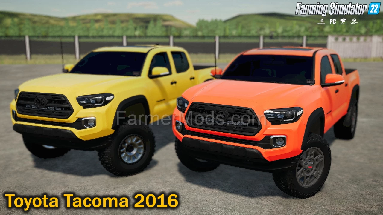 Toyota Tacoma 2016 v1.0 for FS22