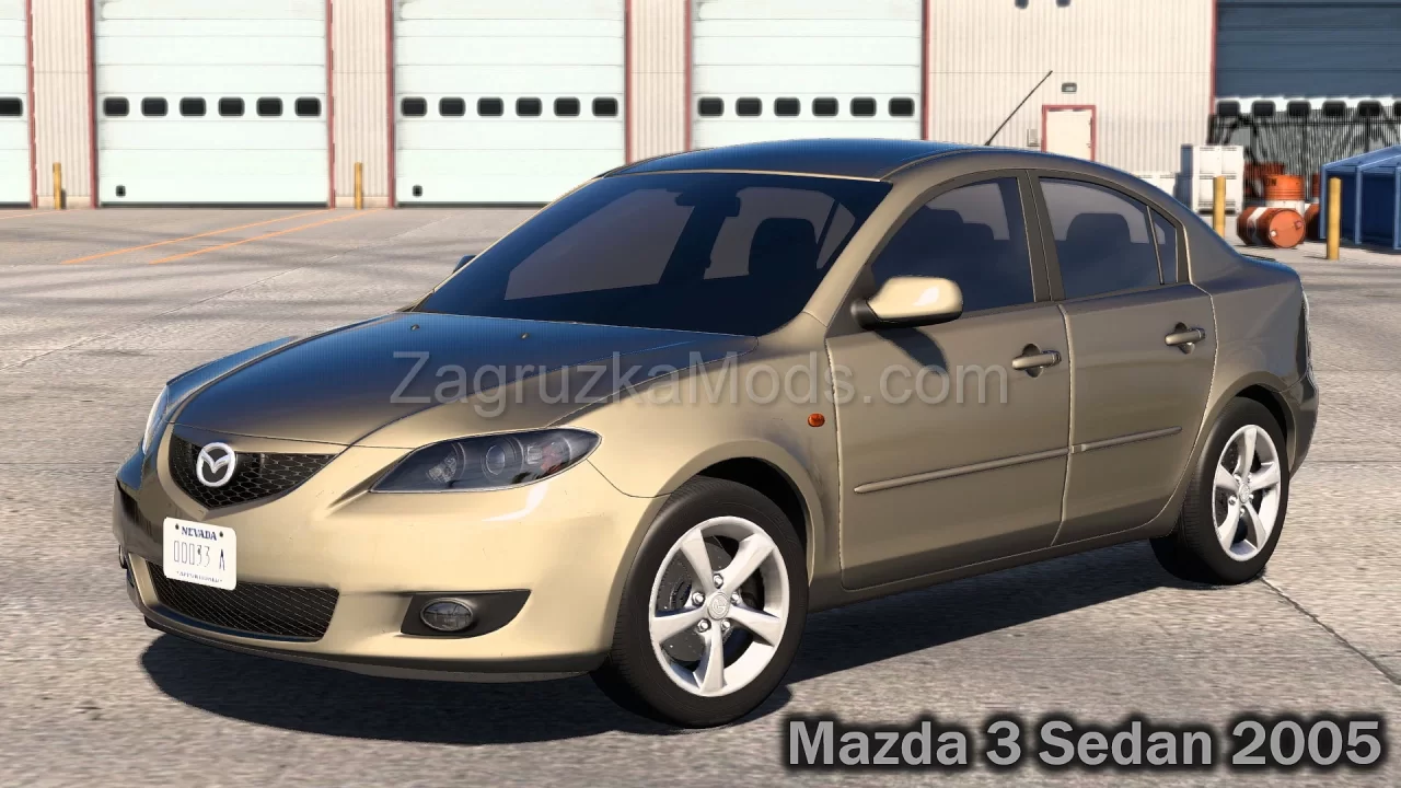 Mazda 3 Sedan 2005 v1.2 (1.49.x) for ATS and ETS2