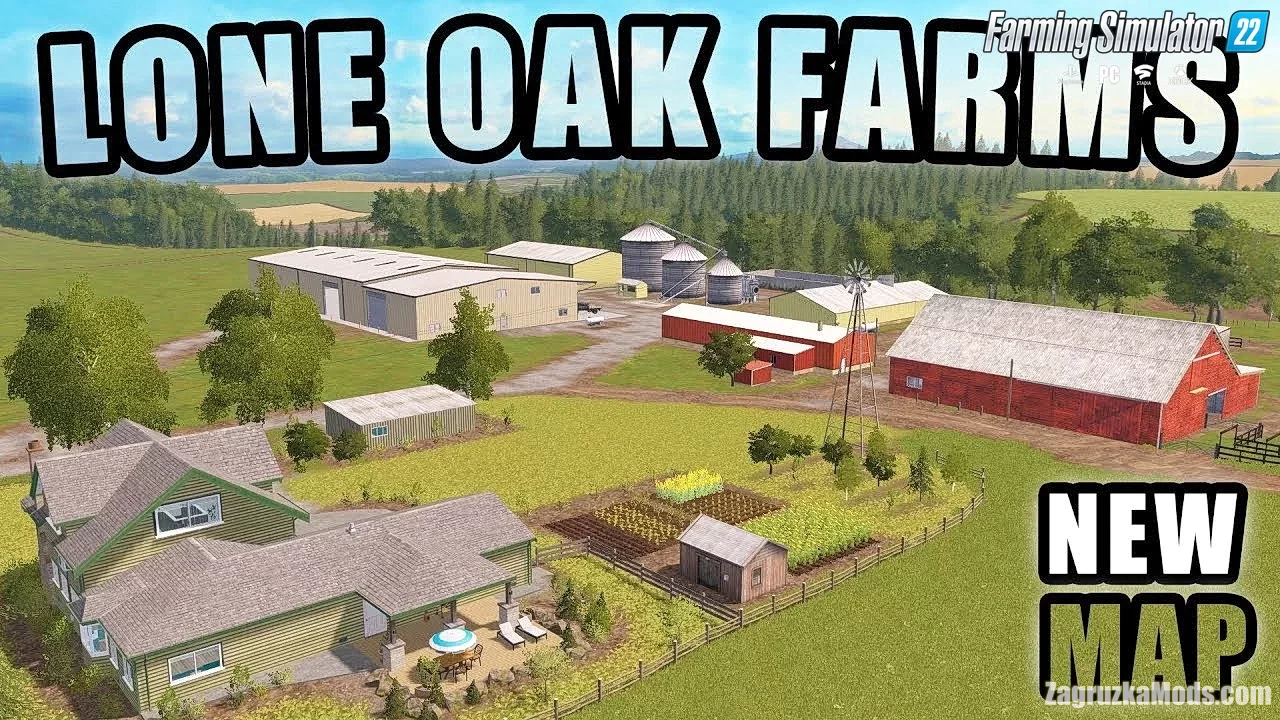 Lone Oak Map v1.0 for FS22