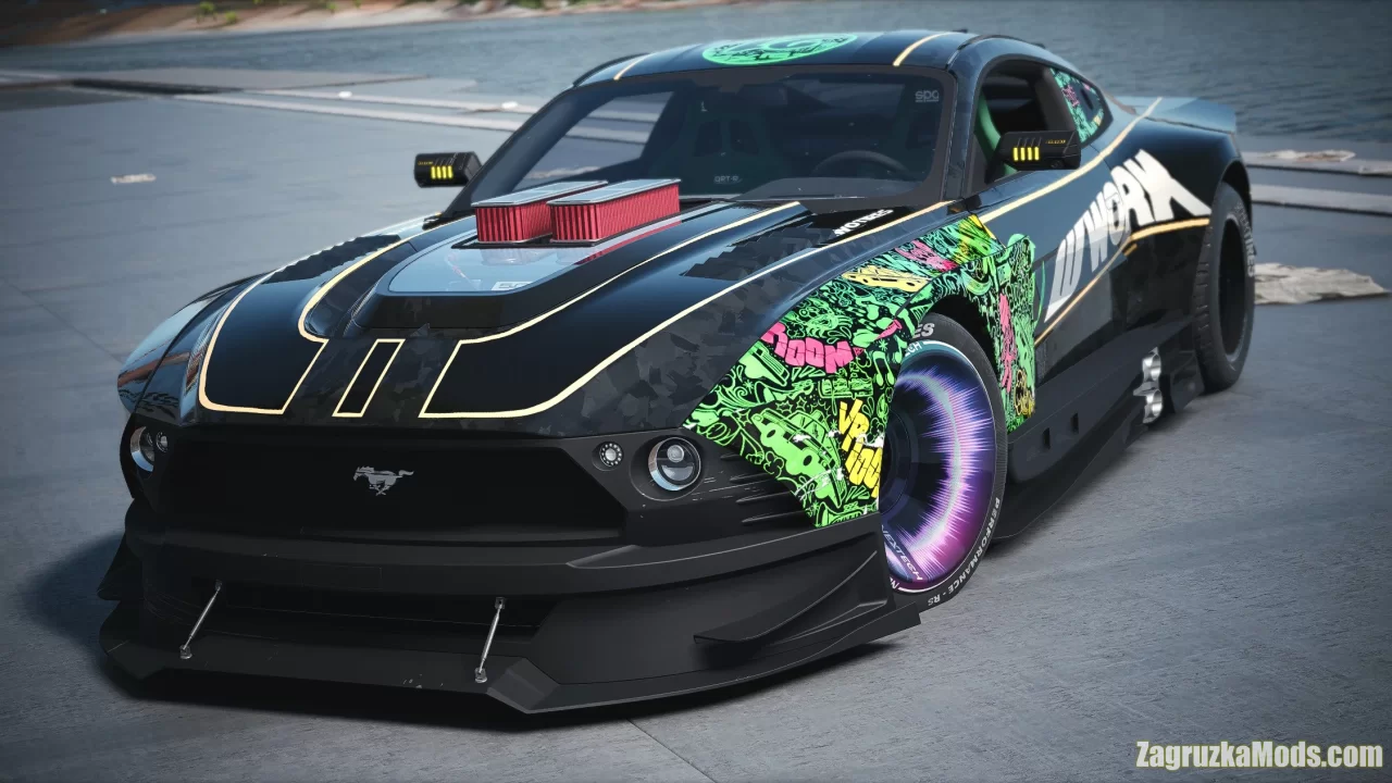 Ford Mustang Legendary Customs v1.0 for CyberPunk 2077