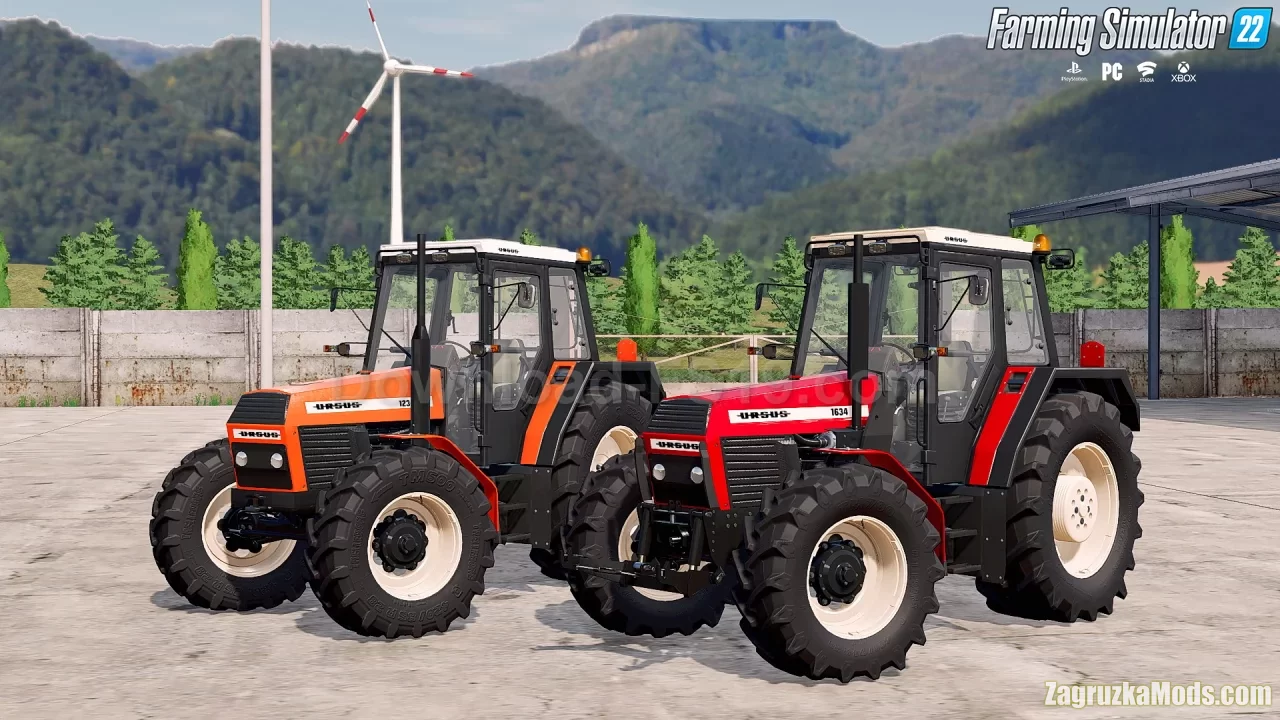 Ursus 1234-1634 Pack Tractors v1.0.1 for FS22