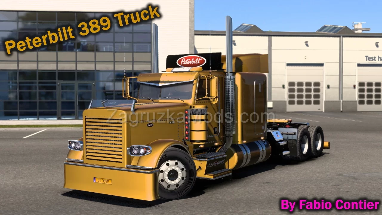 Peterbilt 389 Truck v1.1 By Fabio Contier (1.49.x) for ETS2