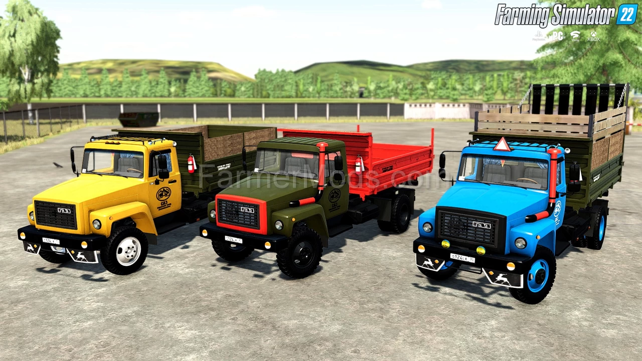 GAZ-3307 Truck + Interior v2.0.2.8 for FS22