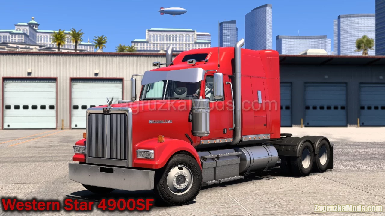 Western Star 4900SF Truck + Interior v1.8 (1.58.x) for ATS