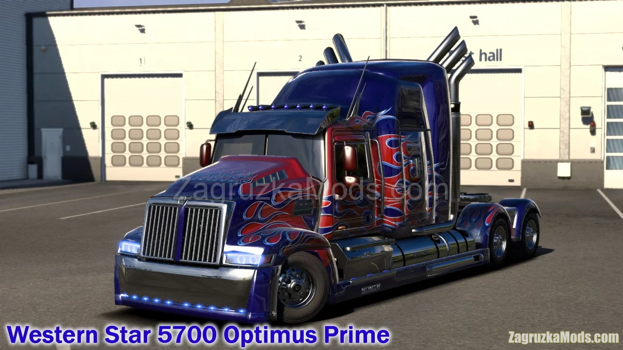 Wester Star 5700 Optimus Prime v4.2 (v1.54.x) for ATS and ETS2