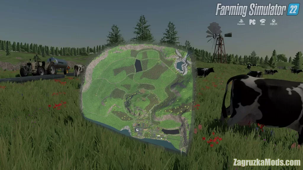 Lost In The Mountains Map v1.1 for FS22 Lost In The Mountains Map v1.1 for FS22