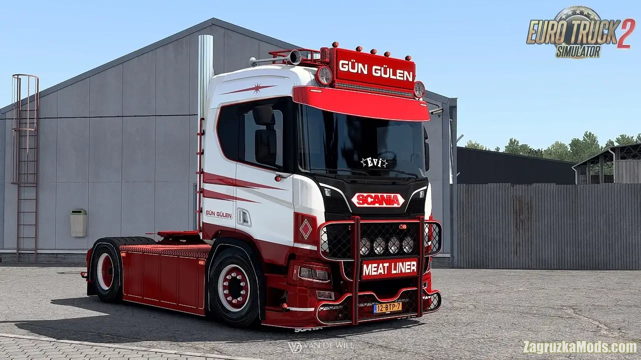 Scania 460R Gün Gülen Edition Truck v3.0 (1.49.x) for ETS2