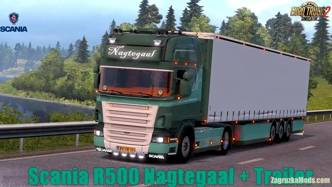 Scania R500 Nagtegaal Edition v1.1 (1.49.x) for ETS2