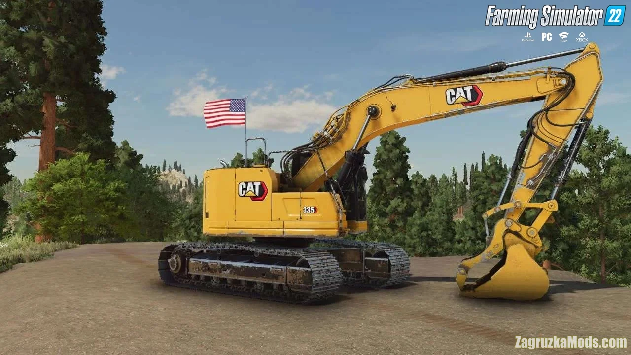 Caterpillar 335 Hydraulic Excavator v1.0 for FS22