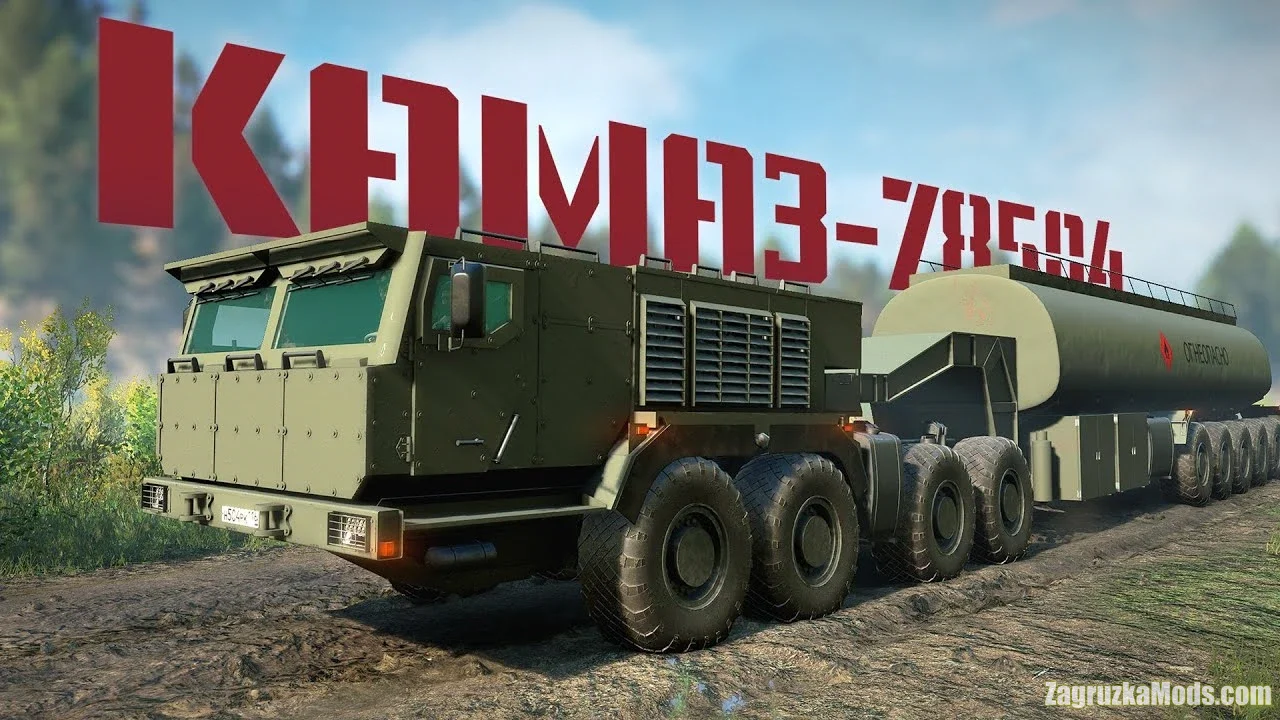 KamAZ-78504 Truck v1.1 for SnowRunner