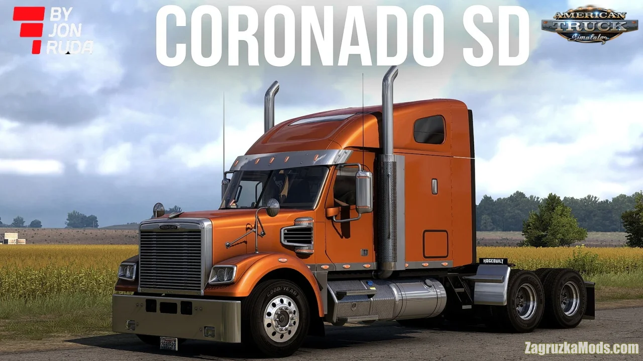 Freightshaker Coronado SD v1.3.1 By Jon Ruda (1.51.x) for ATS