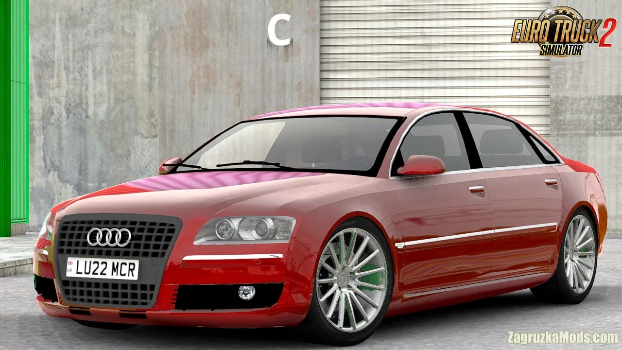 Audi A8 D3 + Interior v4.6 (1.51.x) for ATS and ETS2