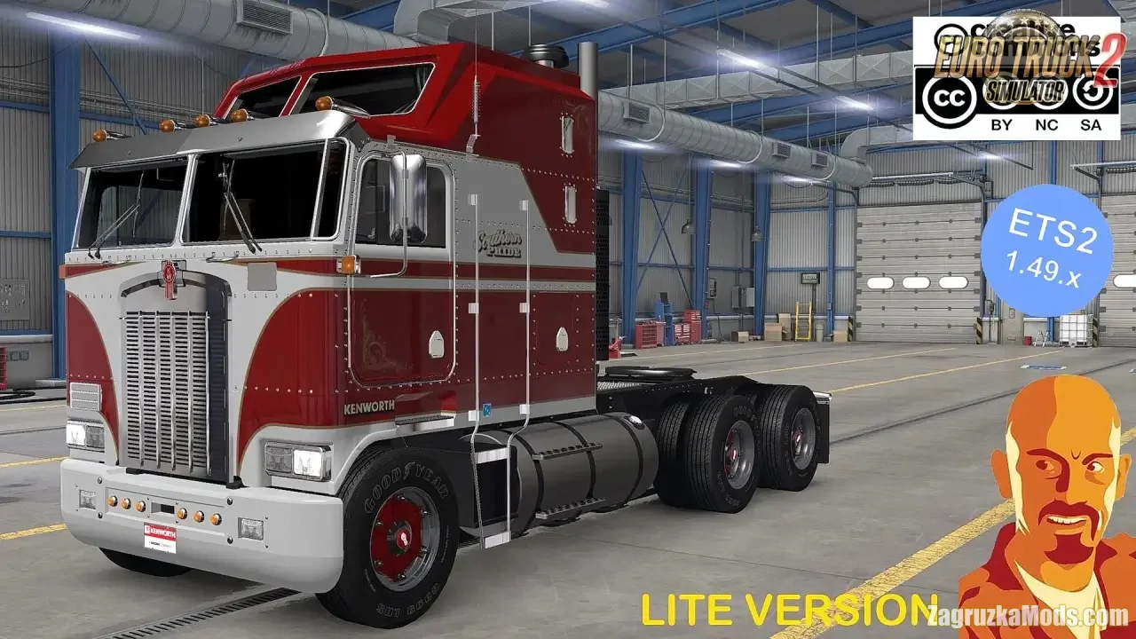 Kenworth K100 Truck v6.1 by CyrusTheVirus (1.51.x) for ETS2