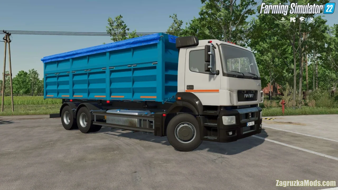 KamAZ 5490 Truck + Trailer v1.0 for FS22