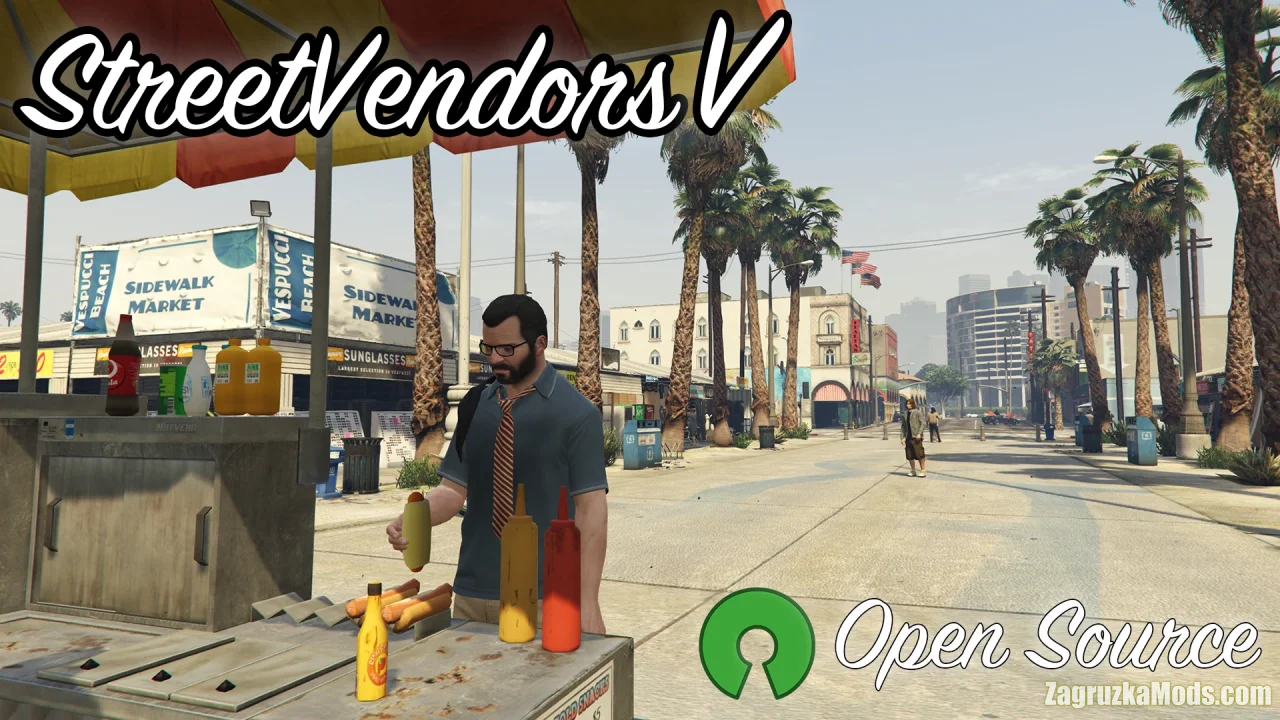 StreetVendorsV for v1.3.1 for GTA 5