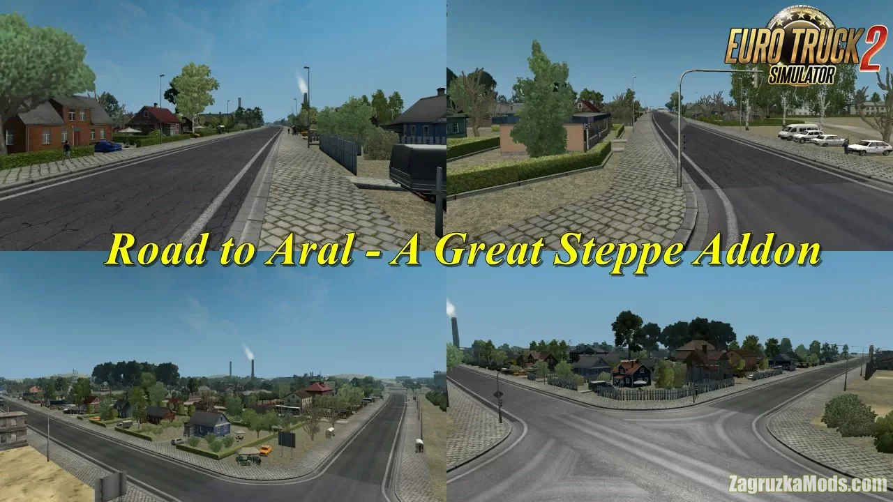 Road to Aral - A Great Steppe Addon v2.1 (1.49.x) for ETS2