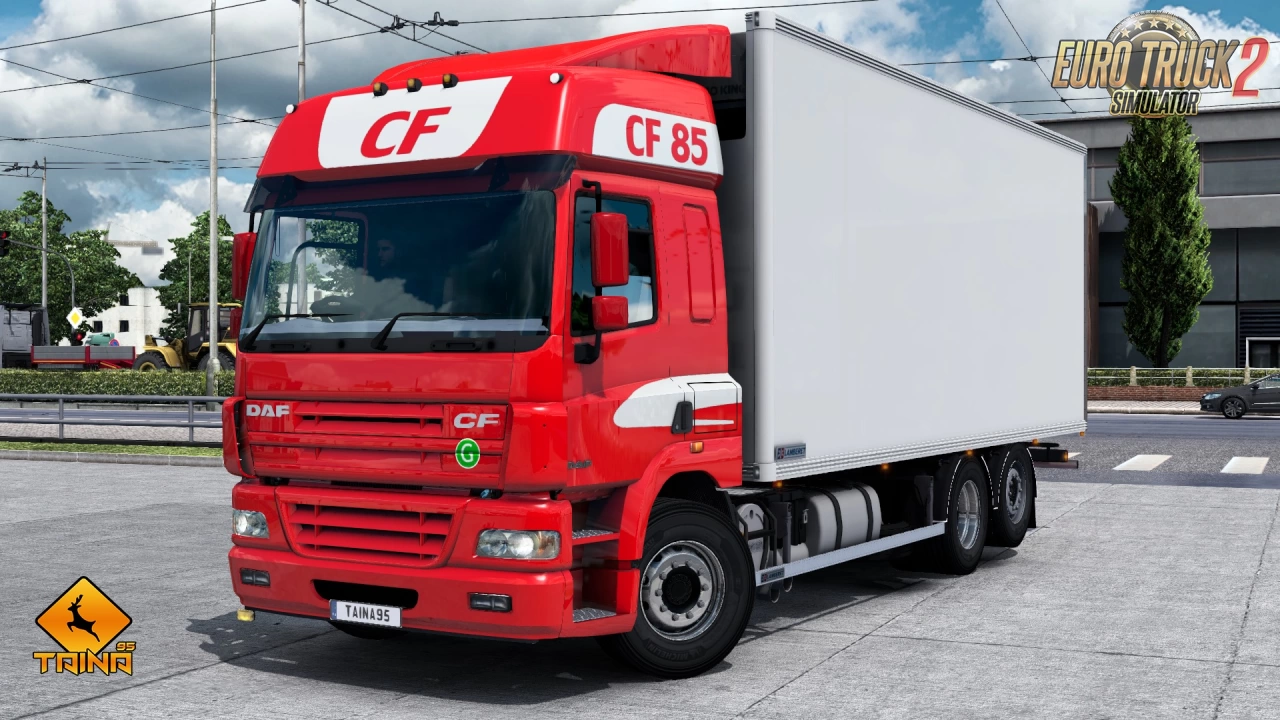 Daf CF85 E3 Truck v3.6 By Taina95 (1.53.x) for ETS2