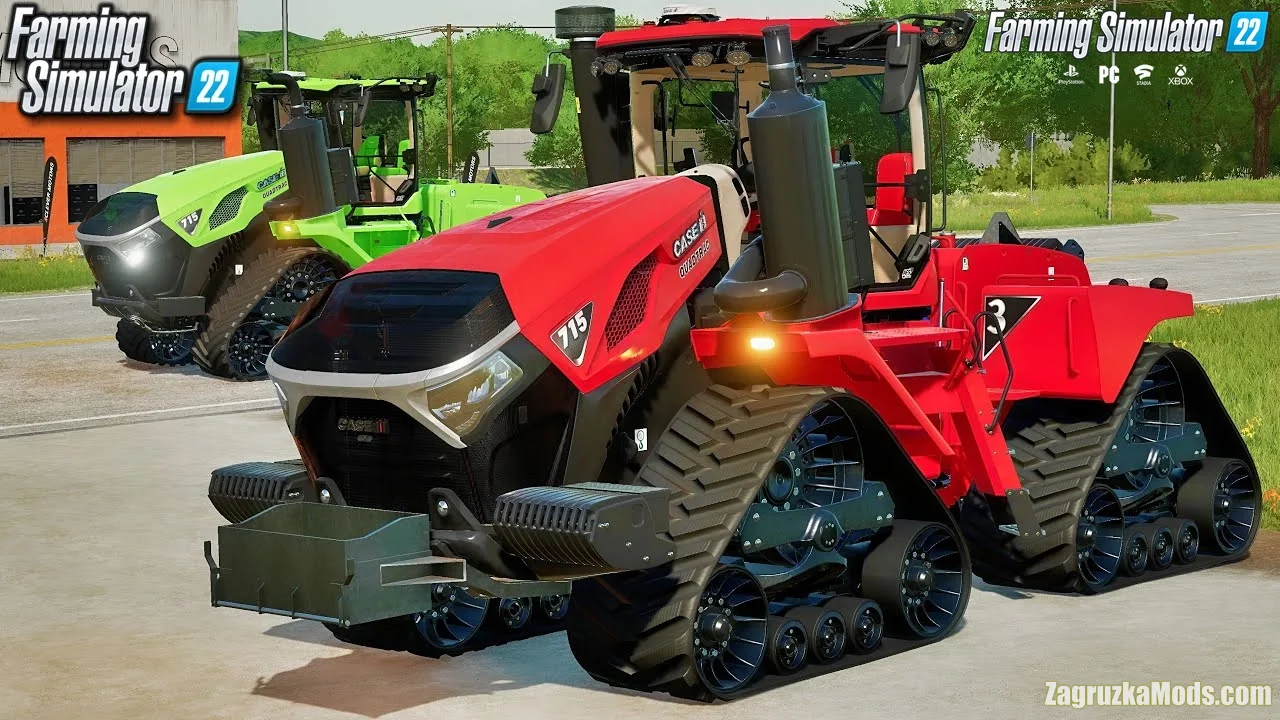 Case IH Steiger 715 Quadtrac Tractor v1.0 for FS22