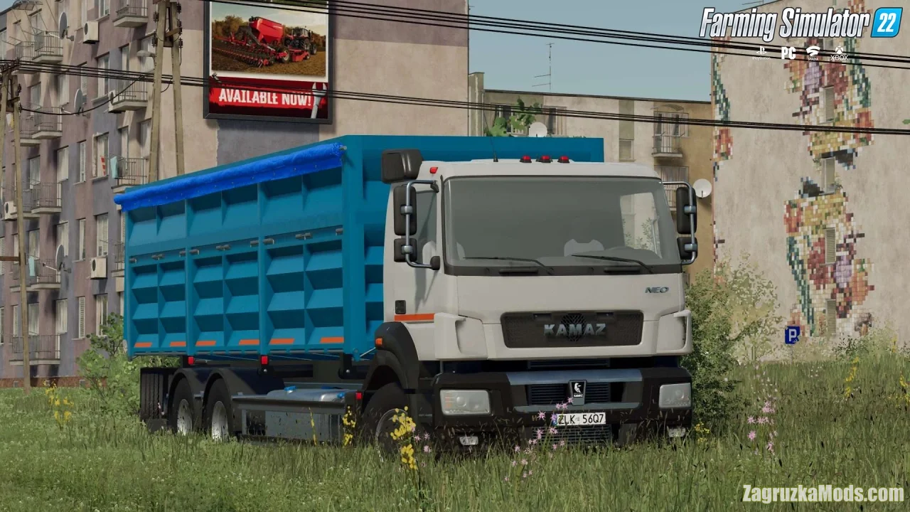 KamAZ 5490 Truck + Trailer v1.0 for FS22 KamAZ 5490 Truck + Trailer v1.0 for FS22