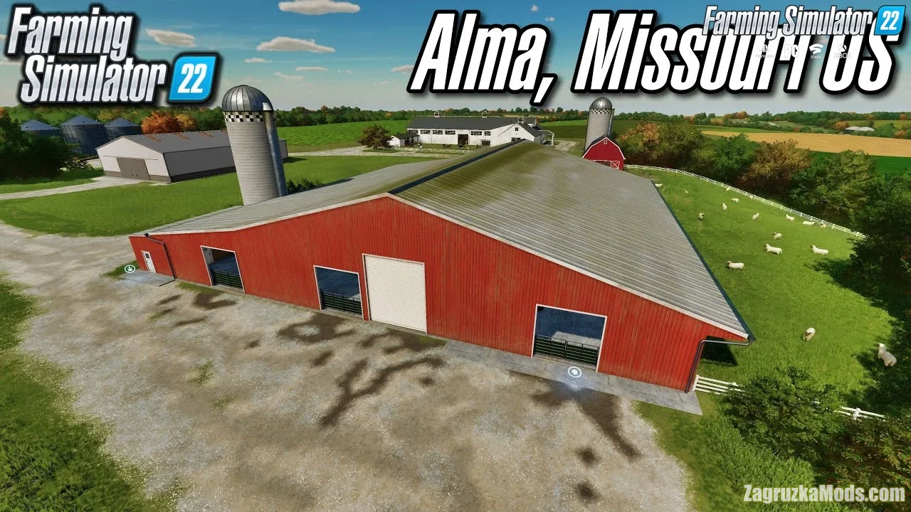 Alma, Missouri US Map v1.0.0.5 for FS22