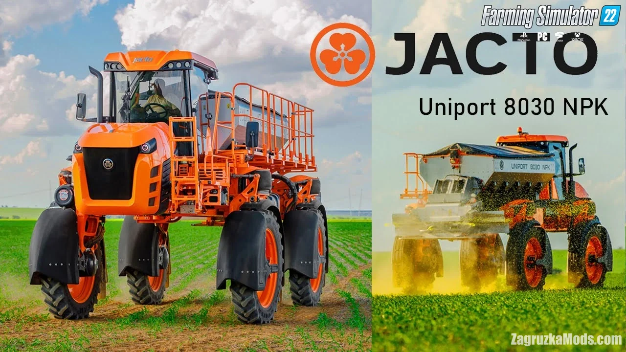 Jacto Uniport 8030 NPK v1.0 for FS22