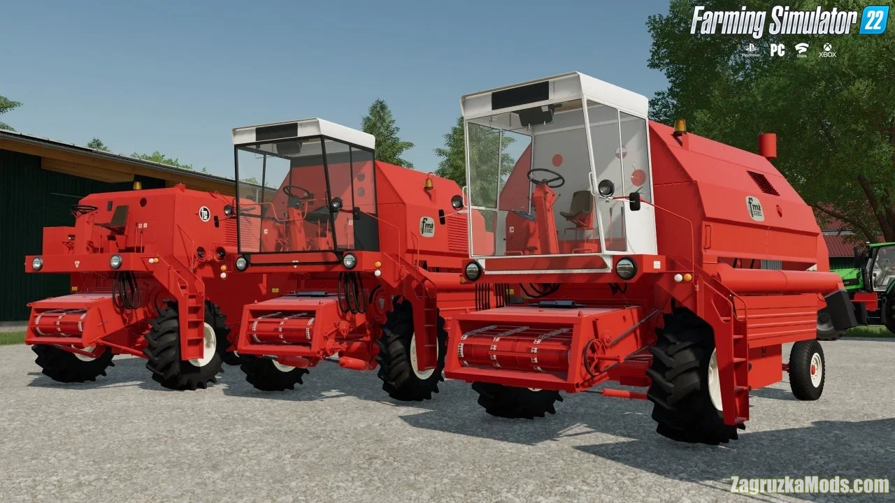 Bizon Pack Harvesters v1.2 for FS22