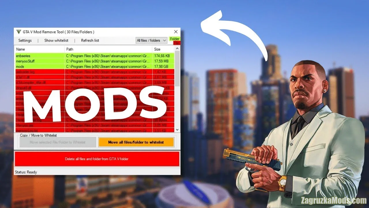 Mod Remove Tool v2.4.8.2 for GTA 5