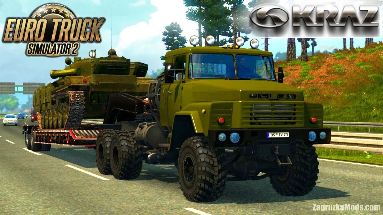 KrAZ 260 Truck + Interior v1.6 (1.52.x) for ETS2 KrAZ 260 Truck + Interior v1.6 (1.52.x) for ETS2