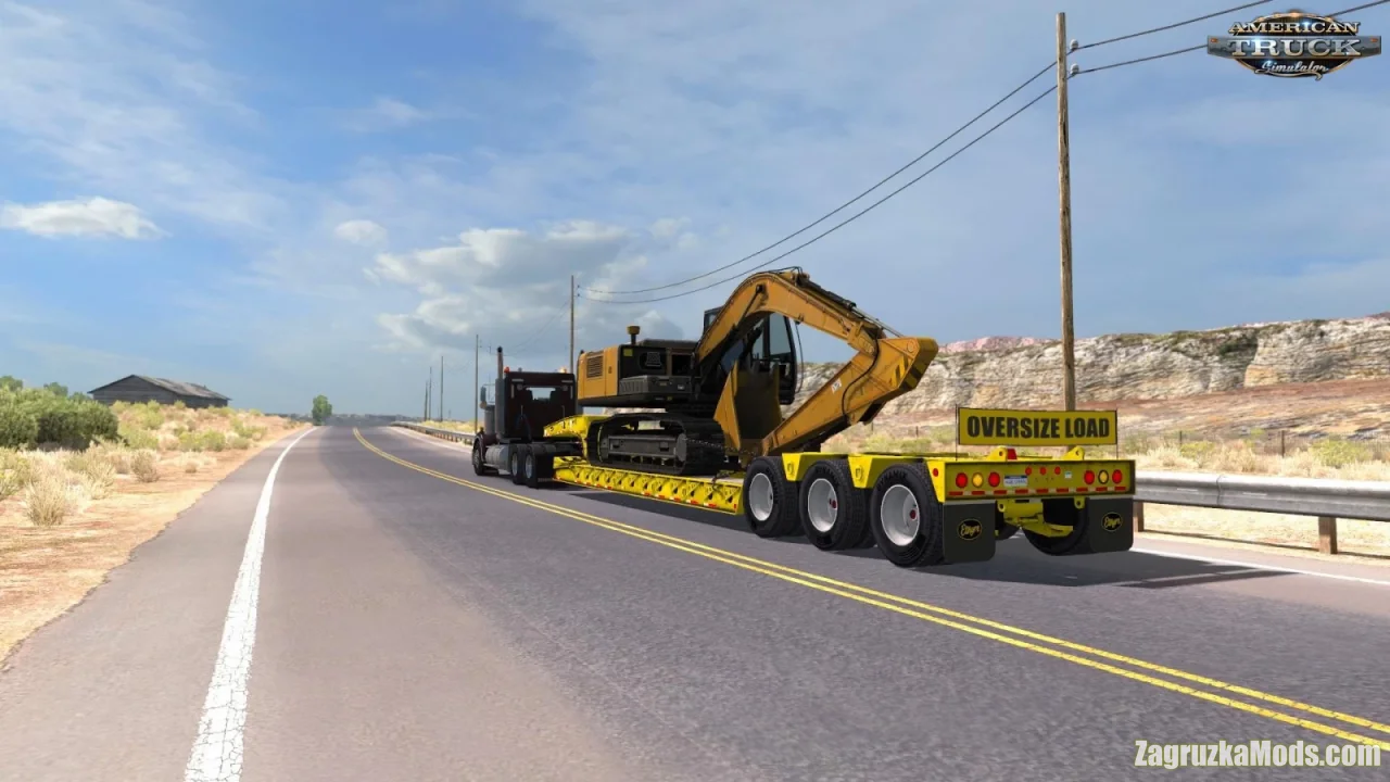 Etnyre Lowboy Black Hawk Ownable v2.3 (1.49.x) for ATS Etnyre Lowboy Black Hawk Ownable v2.3 (1.49.x) for ATS