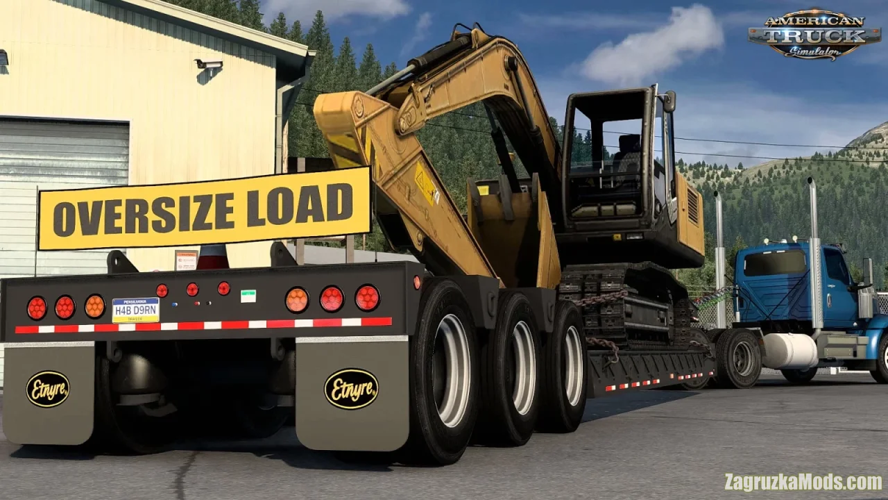 Etnyre Lowboy Black Hawk Ownable v2.3 (1.49.x) for ATS Etnyre Lowboy Black Hawk Ownable v2.3 (1.49.x) for ATS