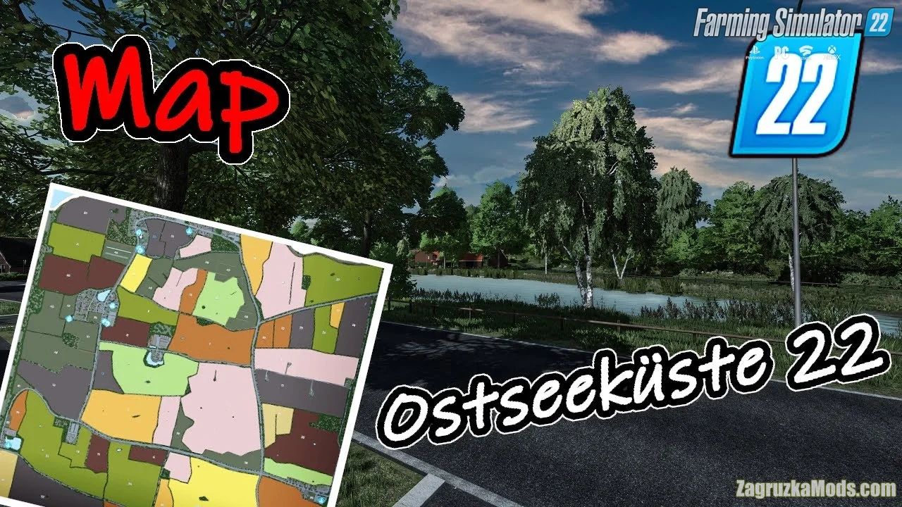 Ostseekuste 22 Map v1.2.0.4 for FS22