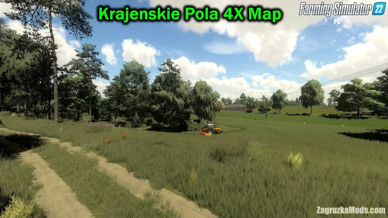 Krajenskie Pola 4X Map v1.2 for FS22