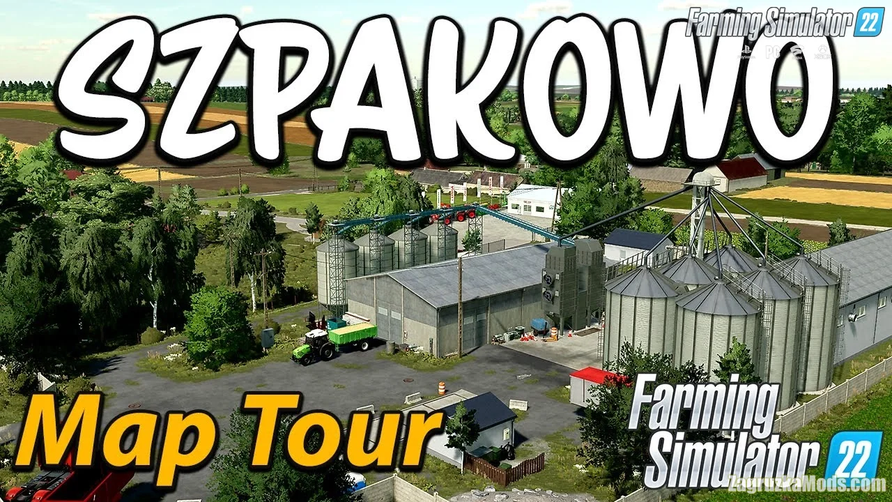 Szpakowo Map v1.1.0.1 for FS22