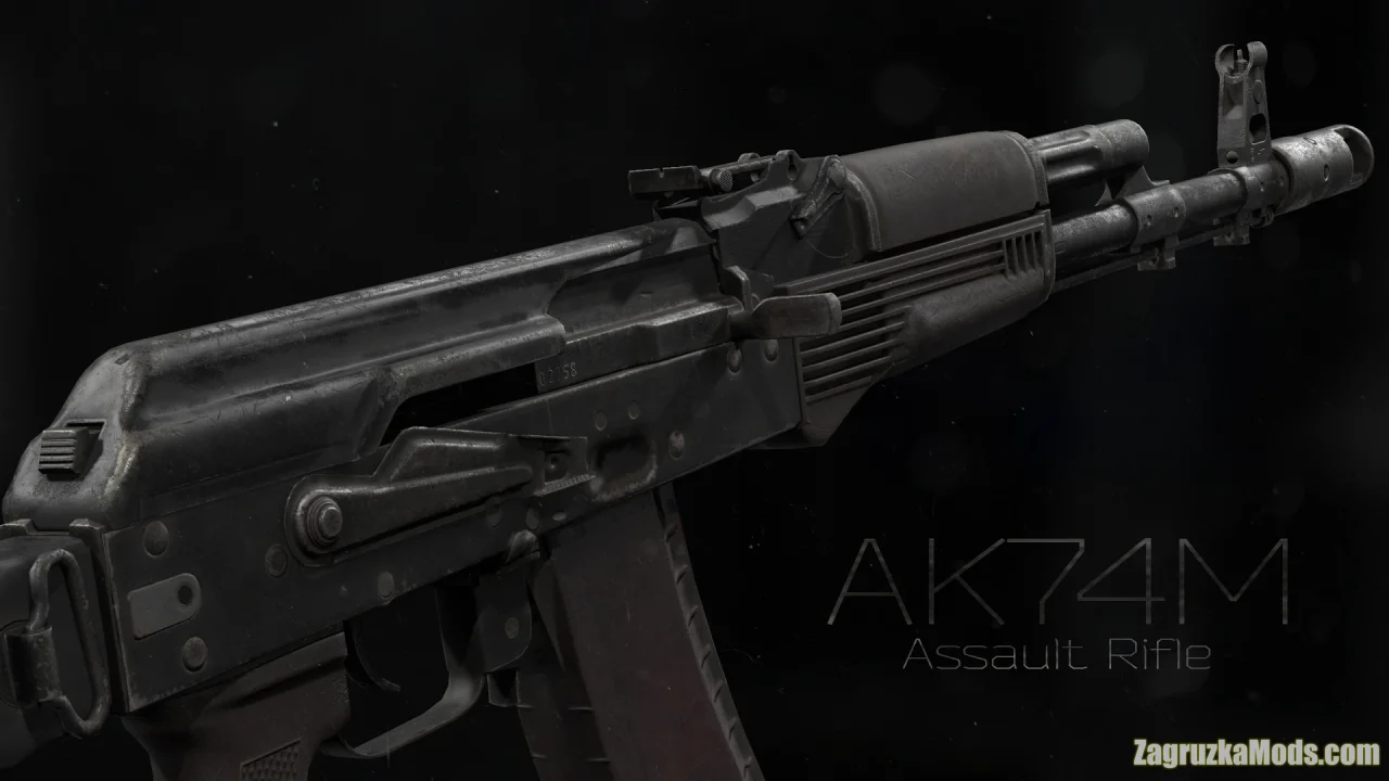 AK74M - Assault Rifle v3.5 for Fallout 4